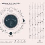 Designs By Duvet Days_8.5x11_My Menstrual-Lunar Cycle Tracking Sheet 2023_Full Moon Northern Hemisphere_Preview